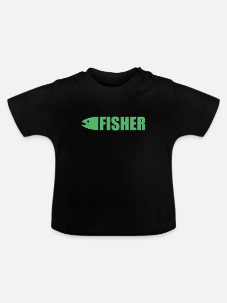 Fischer - Baby Bio-T-Shirt mit Rundhals - Schwarz