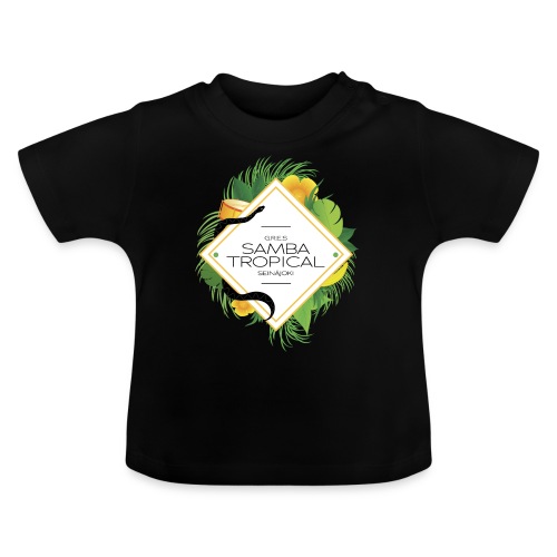 Sademetsä - Vauvan luomu-t-paita, jossa pyöreä pääntie