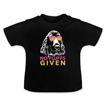 Cocker Spaniel - T-shirt bio col rond Bébé - noir - Devant