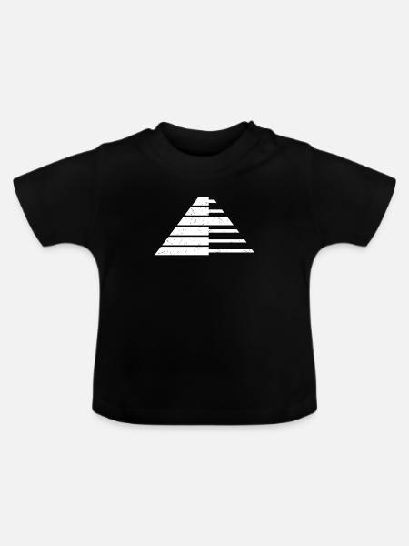 Orgel - Baby Bio-T-Shirt mit Rundhals - Schwarz