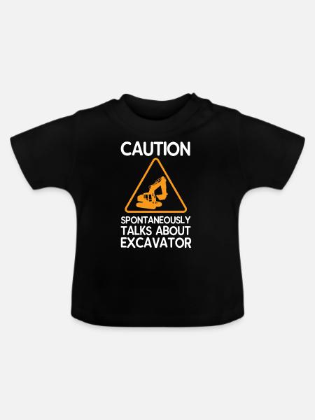 Bagger - Baby Bio-T-Shirt mit Rundhals - Schwarz