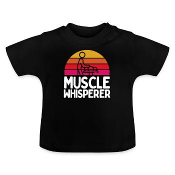 Massage Therapist - Baby Bio-T-Shirt mit Rundhals - Schwarz - Vorne