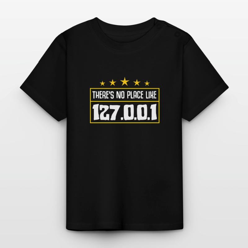 Tux Linux Pinguin Sudo Rm Rf Computerfreak Hacker Baby Bio-T-Shirt mit Rundhals