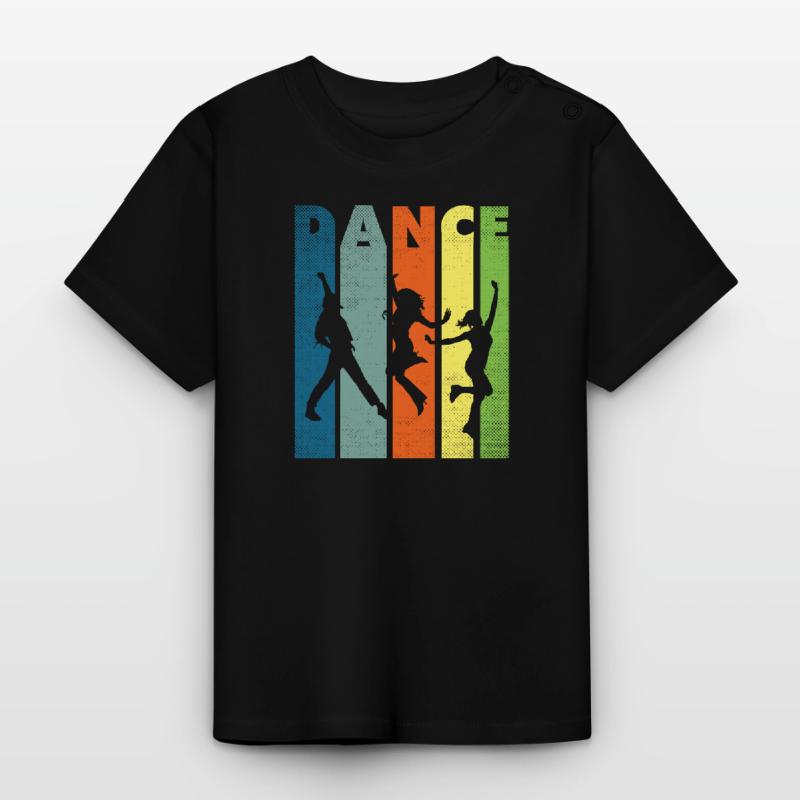 Dancing dancer dancer dance dance school Baby Organic T-Shirt with Round Neck