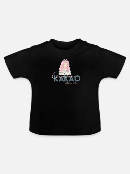 Ciao Kakao - Baby Bio-T-Shirt mit Rundhals - Schwarz