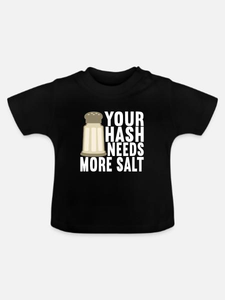 Programmierer Programmieren Informatiker - Baby Bio-T-Shirt mit Rundhals - Schwarz