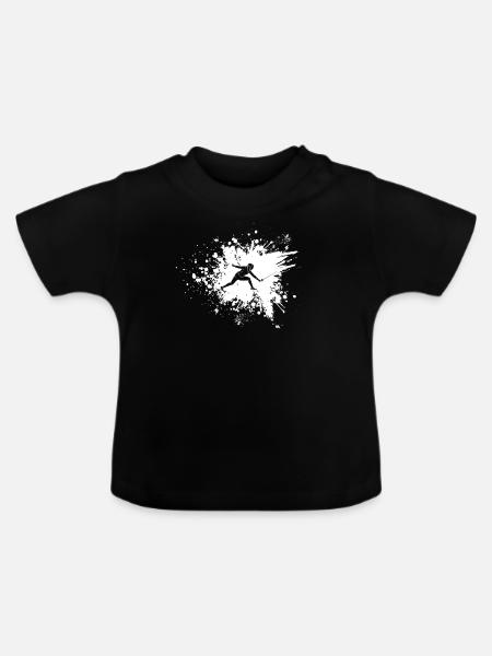 Fechten Degen Fechtduell Geschenkidee - Baby Bio-T-Shirt mit Rundhals - Schwarz