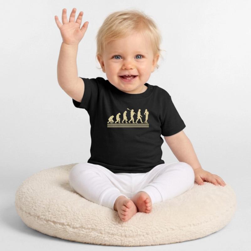 Assistant to the Executive Board Evolution Baby Organic T-Shirt with Round Neck