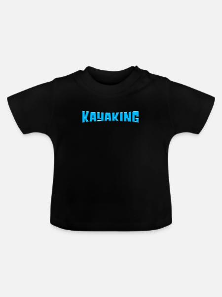 Kayak - Baby Bio-T-Shirt mit Rundhals - Schwarz