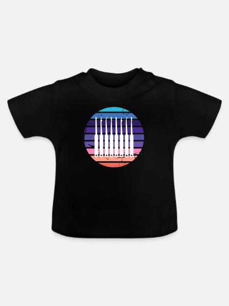 Lockpicking Retro Lockpicking Lockpicker - Baby Bio-T-Shirt mit Rundhals - Schwarz