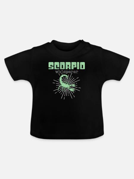 Skorpion Flüsterer - Baby Bio-T-Shirt mit Rundhals - Schwarz