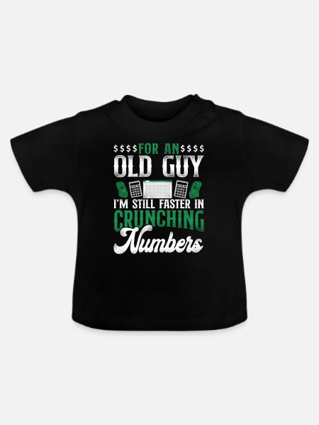 Accountant Bookkeeper Accounting - Baby Bio-T-Shirt mit Rundhals - Schwarz