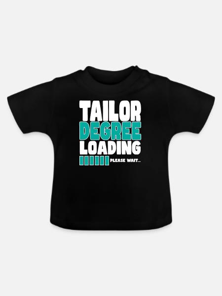 Schneider lädt Ausbildung - Baby Bio-T-Shirt mit Rundhals - Schwarz