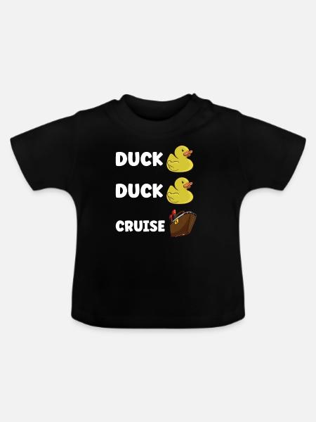 Bootfahren Bootskapitän Kreuzfahrtschiff - Baby Bio-T-Shirt mit Rundhals - Schwarz