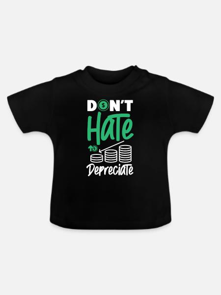 Accountant Bookkeeper Accounting - Baby Bio-T-Shirt mit Rundhals - Schwarz