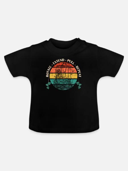 Drachenbootrennen Festival Drachenboot - Baby Bio-T-Shirt mit Rundhals - Schwarz