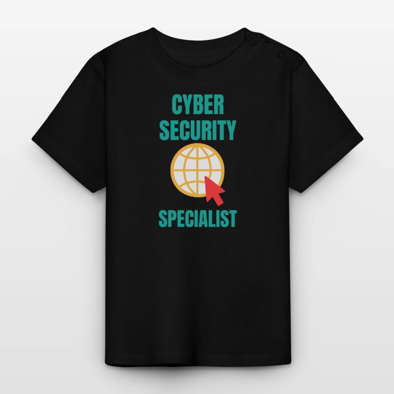 Cybersecurity - IT Security Computer Scientist Baby Organic T-Shirt with Round Neck