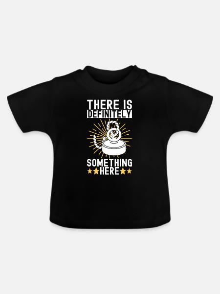 Magnet Fischer Magnet Fischen - Baby Bio-T-Shirt mit Rundhals - Schwarz