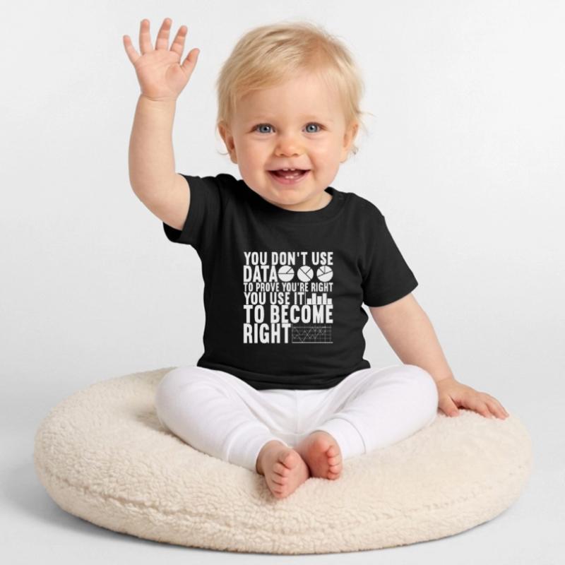 Data Scientist Data Analyst Baby Organic T-Shirt with Round Neck
