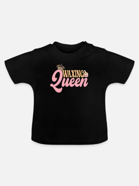 Kosmetikerin Kosmetik - Baby Bio-T-Shirt mit Rundhals - Schwarz