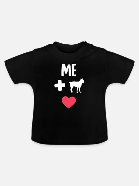 Cane Corso - Baby Bio-T-Shirt mit Rundhals - Schwarz