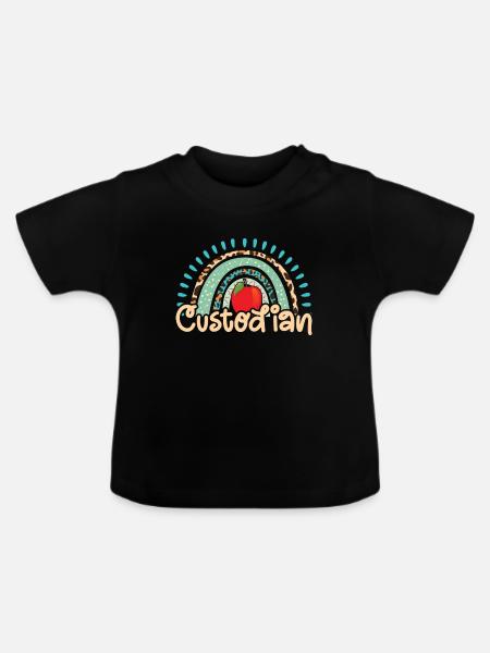 Schulbeamte - Baby Bio-T-Shirt mit Rundhals - Schwarz