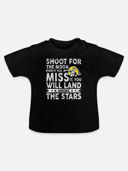 Speerwurfstrecker Leichtathletik Speerwerfer - Baby Bio-T-Shirt mit Rundhals - Schwarz