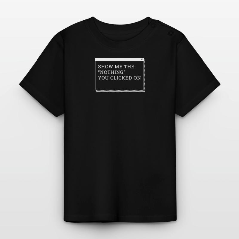 Hacker Programmer Developer Computer Science Baby Organic T-Shirt with Round Neck