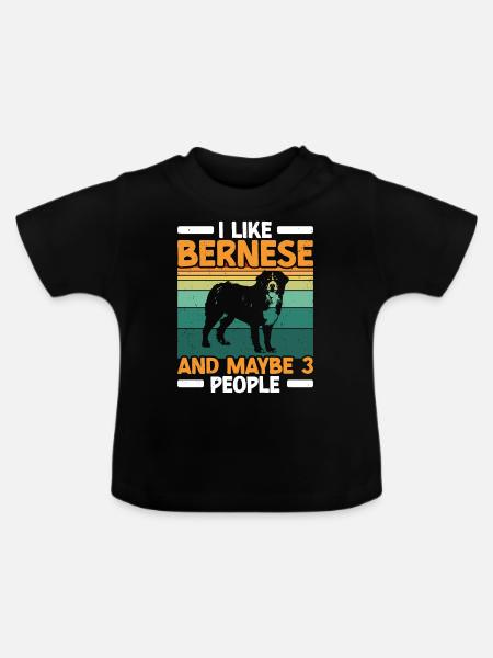 Berner - Baby Bio-T-Shirt mit Rundhals - Schwarz