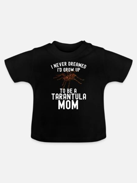 Tarantel - Baby Bio-T-Shirt mit Rundhals - Schwarz