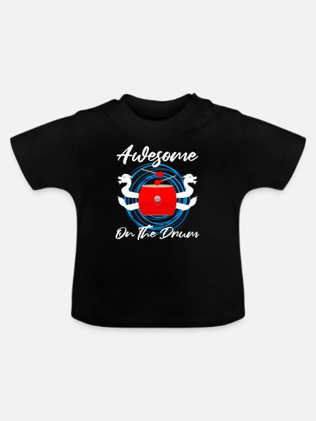 Drachenbootrennen-Design für Drachenbootfahren - Baby Bio-T-Shirt mit Rundhals - Schwarz