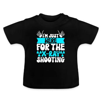 Radiologie Radiologe - Baby Bio-T-Shirt mit Rundhals - Schwarz - Vorne