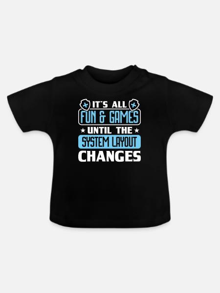 Insurance Salesman Insurance Agent - Baby Organic T-Shirt with Round Neck - black