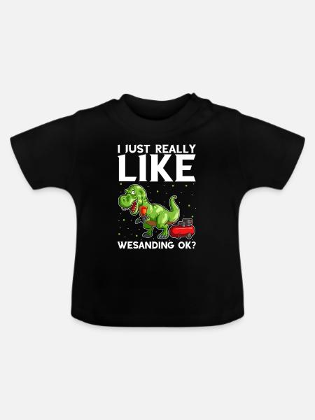 Autolackierer Angebot für Autolackierer - Baby Bio-T-Shirt mit Rundhals - Schwarz