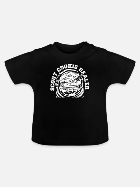 Pfadfinder - Baby Bio-T-Shirt mit Rundhals - Schwarz