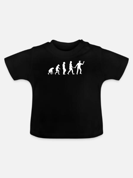 Virtual Reality VR Geschenk - Baby Bio-T-Shirt mit Rundhals - Schwarz
