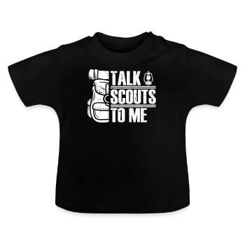 Pfadfinder - Baby Bio-T-Shirt mit Rundhals - Schwarz - Vorne