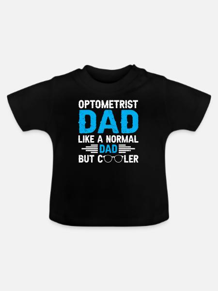 Optiker Geschenk Optometrie - Baby Bio-T-Shirt mit Rundhals - Schwarz