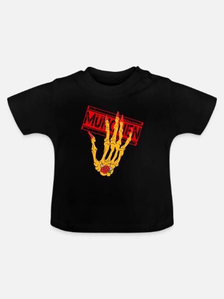 München - Münchner - Baby Bio-T-Shirt mit Rundhals - Schwarz