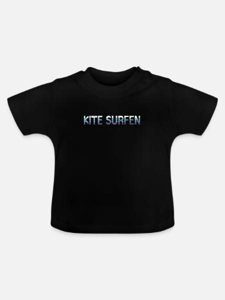 Kite - Baby Bio-T-Shirt mit Rundhals - Schwarz
