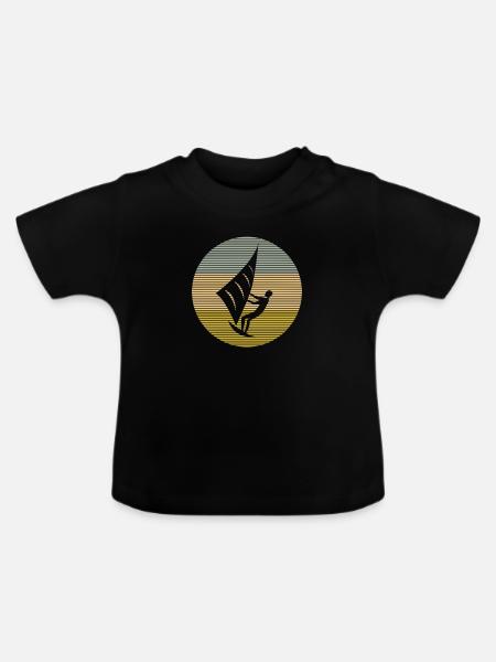 Kite - Baby Bio-T-Shirt mit Rundhals - Schwarz