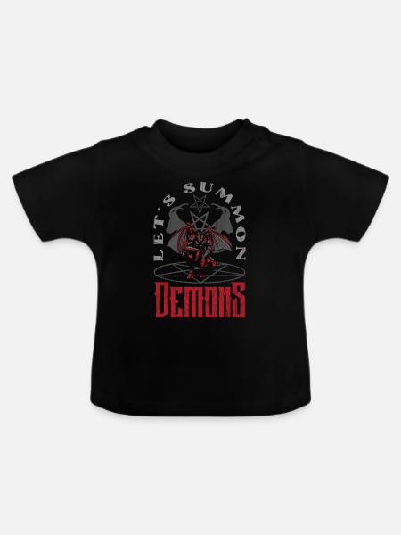 Occult - Baby Bio-T-Shirt mit Rundhals - Schwarz