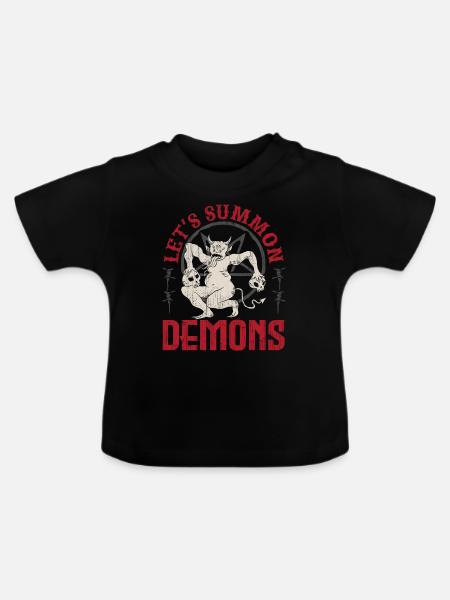 Occult - Baby Bio-T-Shirt mit Rundhals - Schwarz