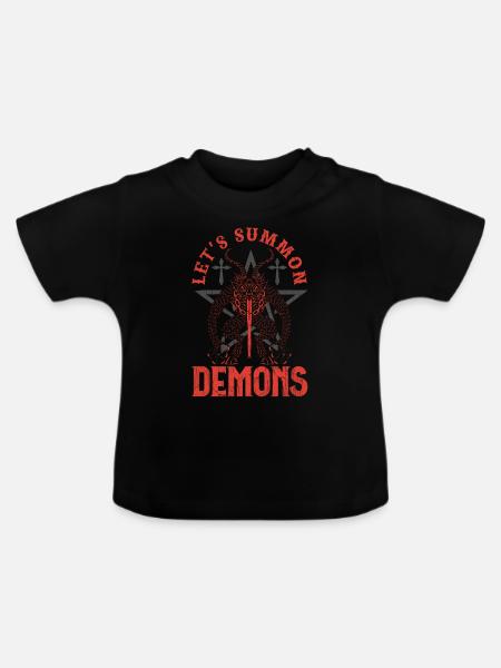 Occult - Baby Bio-T-Shirt mit Rundhals - Schwarz