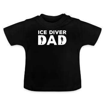 Drôle Loon Daddy Fête des pères - T-shirt bio col rond Bébé - noir - Devant
