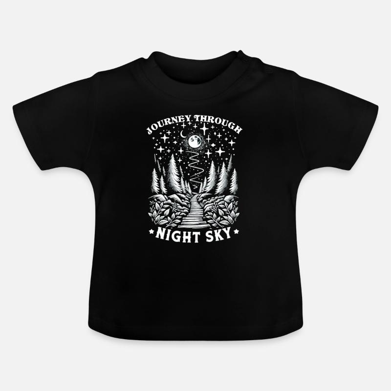 Astrophotographie Astronomie Caméra spatiale - T-shirt bio col rond Bébé - noir