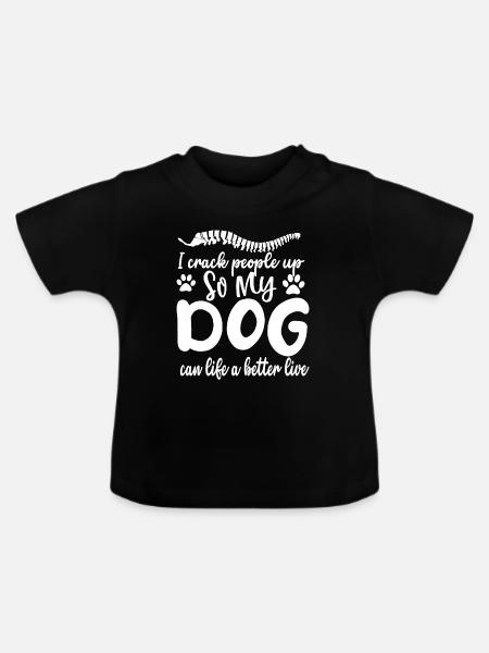 Chiropraktiker Chiropraktik - Baby Bio-T-Shirt mit Rundhals - Schwarz