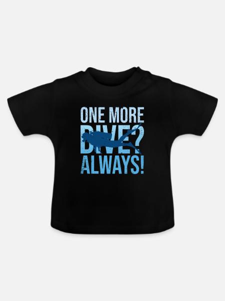 Tauchschung Taucher Ozeanliebhaber - Baby Bio-T-Shirt mit Rundhals - Schwarz