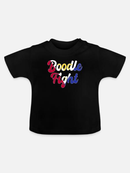 Philippinischer Boodle Fight - Baby Bio-T-Shirt mit Rundhals - Schwarz