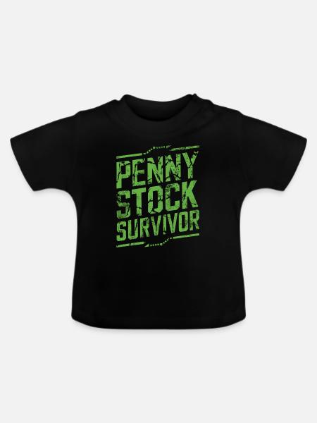 Börsenhändler, Forex-händler, Anlegerhandel - Baby Bio-T-Shirt mit Rundhals - Schwarz